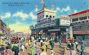 Hamid: Million Dollar Pier, Atlantic City, New Jersey, USA