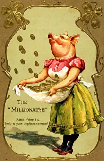 Millionaire: The Millionaire -- orphan actress pig