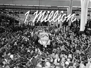 Wirtschaft: One millionth VW-Kfer