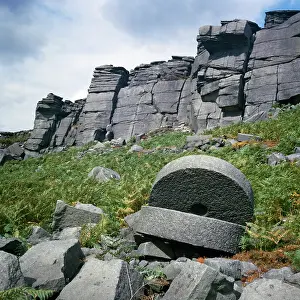 Grit: Millstone Grit, Stanage Edge, Derbyshire