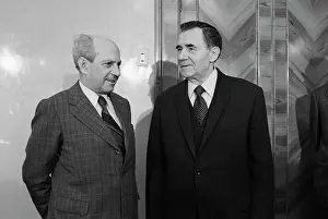 Communists: Milos Minic visiting USSR