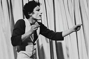 Pantomimes: The mime Samy Molcho. 22th March 1963