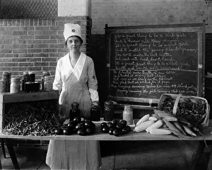 Winkle: Mina Van Winkle in uniform of Food Administration