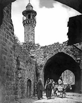Herod: Minaret near Herod's Gate, Jerusalem
