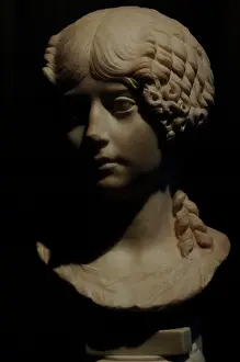 Claudian: Minatia Polla. Marble bust