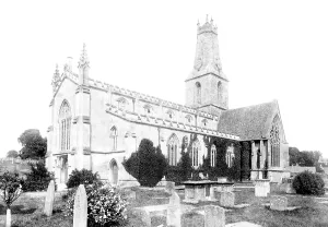 Minchinhampton: Minchinhampton, Holy Trinity Church 1901