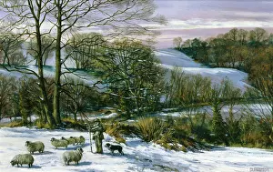 Pearson: The Mindful Shepherd ' snowscene