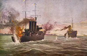 Konigin: MINELAYING IN THAMES