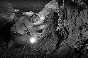 Props: Miner at coal face -2