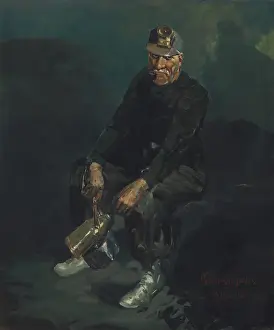 Bsloc1606: The Miner, by George Benjamin Luks