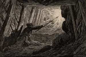 Explosions: Miner who, had the task of igniting pockets of