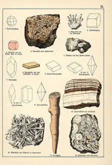 Gotthilf: Minerals and crystals including natrolite, pisolite, etc