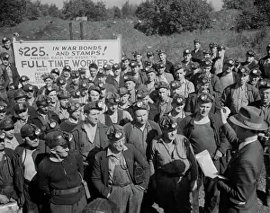 Anthracite: Miners - occupations - industry - WWII