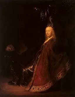 Minerva: Minerva, by Rembrandt