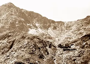 Snowdon: Mines on Mount Snowdon, Wales, Victorian period