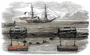 Minefield: Mines at sea 1861