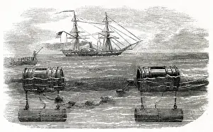 Minefield: Mines at sea 1861