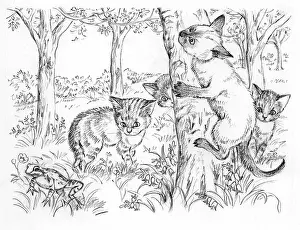 Hopping: Ming Meets the Farm Kittens