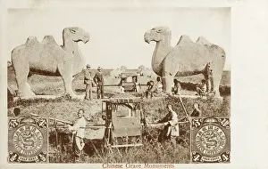 Ming Xiaoling Mausoleum, China - Camel Statues
