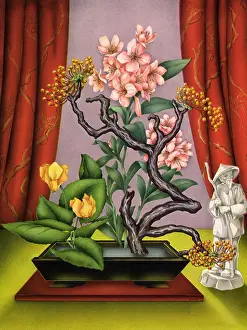 Shares: Miniature Floral Tree