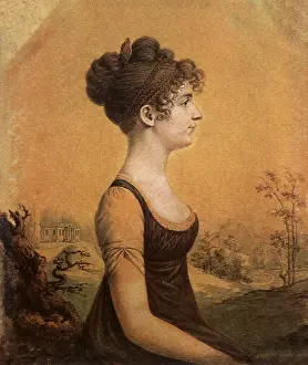 1788: Miniature of Harriet Rogers