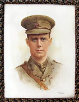 Rejoined: Miniature portrait of Captain Reginald Tavenor Johnson
