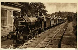 Scarborough: Miniature Railway, Scarborough, Yorkshire