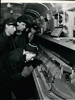 Railwaymen: Miniature railway for training purposes, Norwich Station
