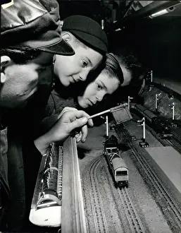 Railwaymen: Miniature railway for training purposes, Norwich Station