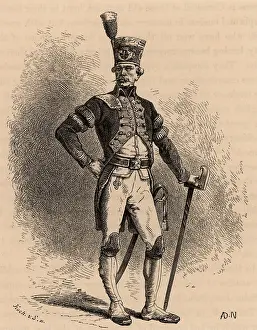 1869: Mining captain in full ceremonial dress, Germany