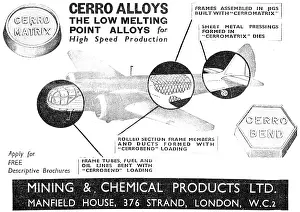 Mining And Chemical Cerro Alloys