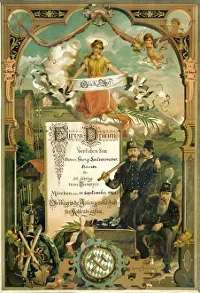 Hewer: mining, coal mining, Germany, Bavaria, 1922