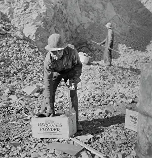 Feininger: Mining - Dynamite - Ore - Man