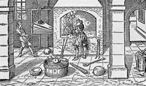 Georgius: mining, ore dressing / metal processing, furnace