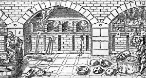 Georgius: mining, ore dressing / metal processing, furnace