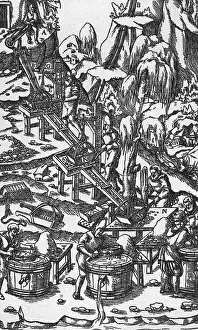 Georgius: mining, ore dressing / metal processing, sieving