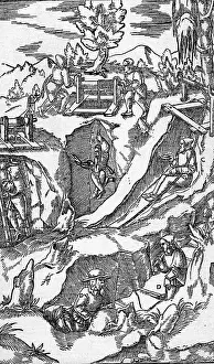 Georgius: mining, shafts / adits, different ways to enter