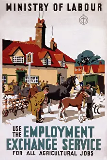 Encouraging: Ministry of Labour poster