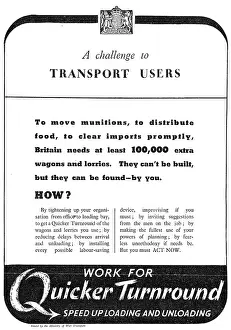 Users: Ministry Of War Transport Message To Tranpsort Users
