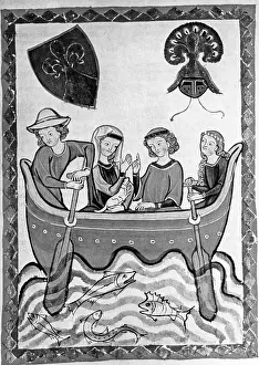 Rowed: Minnesaenger Neune, ca. 1300