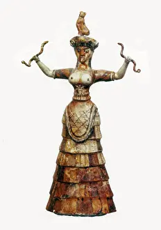 Deities: Minoan Snake Goddess