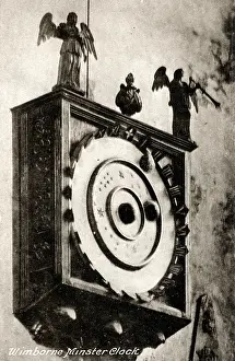 Poole: The Minster Clock, Wimbourne, Dorset