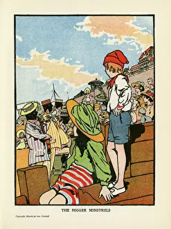 Blazers: MINSTRELS ON BEACH/1908