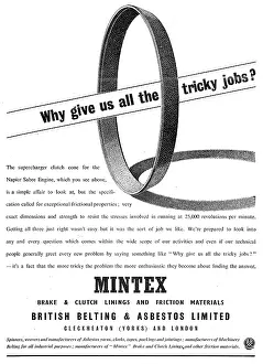 Belting: Mintex Brake & Clutch Linings