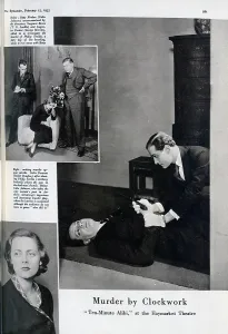 Saville: Ten Minute Alibi, theatrical photographs