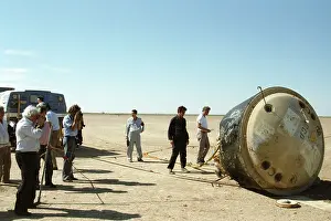 Manarov: Mir orbital space station crew return, 1988