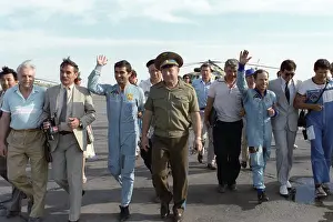Manarov: Mir orbital space station crew return, 1988
