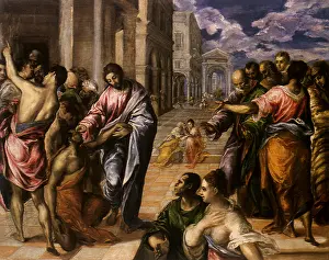 Disability: The Miracle of Christ Healing the Blind, by El Greco