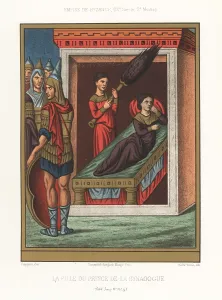 Charles Louandre: The miracle of the Prince of the Synagogue's daughter
