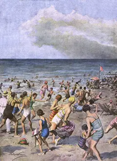 Mirages: Mirage on the beach